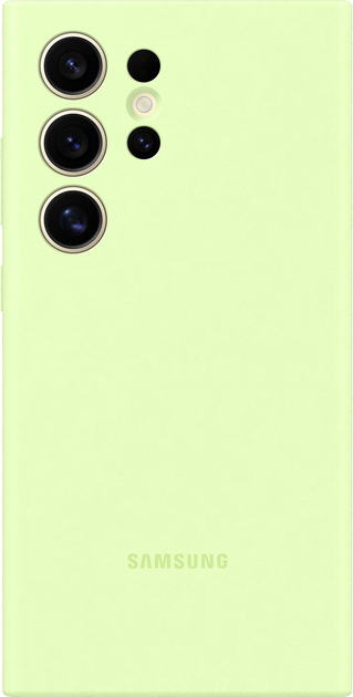 Панель Samsung Silicone Case для Samsung Galaxy S24 Ultra Light Green (8806095426808) - зображення 3