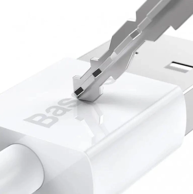 Кабель зарядный Baseus USB - microUSB Superior Series Fast Charging 2A 2 м White (CAMYS-A02) - изображение 3