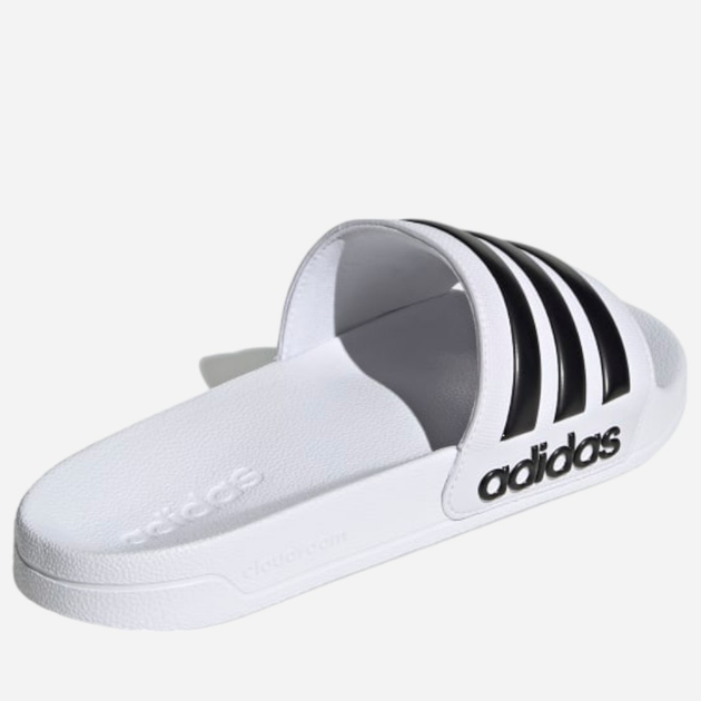 Klapki męskie Adidas Adilette Shower GZ5921 42 Białe z czarnym (4065419738704) - obraz 4