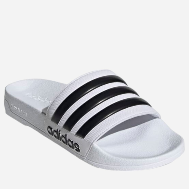 Klapki męskie Adidas Adilette Shower GZ5921 43 Białe z czarnym (4065419738759) - obraz 3