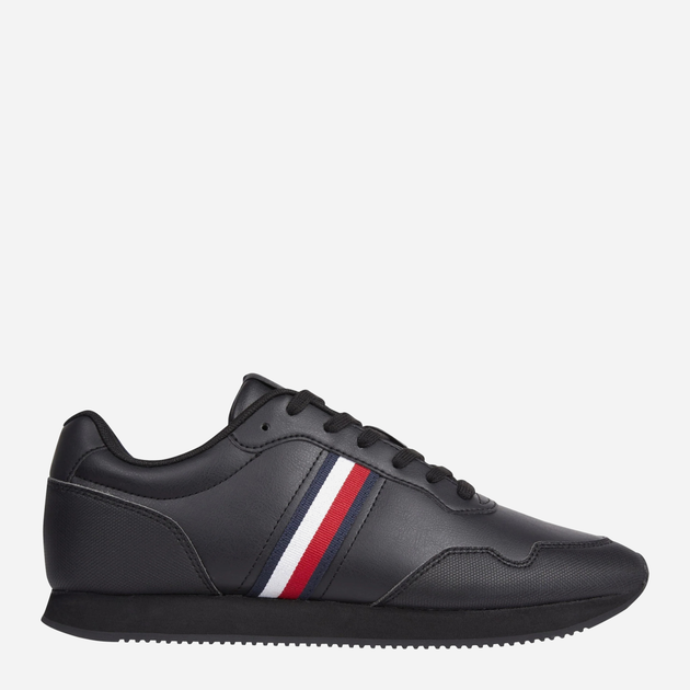 Buty sportowe męskie do kostki Tommy Hilfiger THIFM0FM048340GQ 42 Czarne (8720645214854) - obraz 1