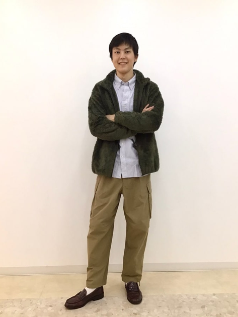 Куртка демисезонная Шерпа мужская Uniqlo 951074267 3XL Зеленая (1159799902) - изображение 16