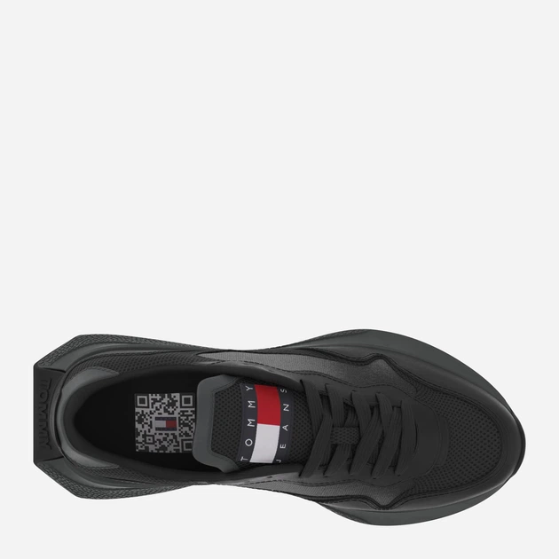 Sneakersy męskie Tommy Jeans THIEM0EM01259BDS 43 Czarne (8720644856291) - obraz 3