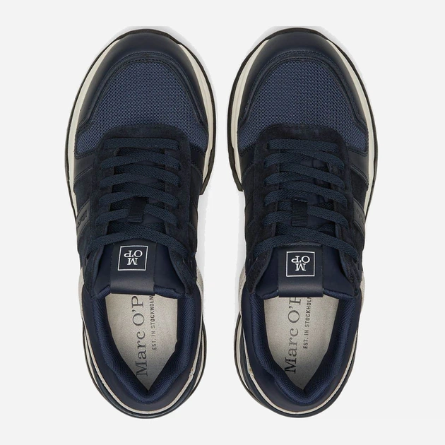 Sneakersy męskie Marc O'polo MPO30625513502129890 43 Granatowe (4064931876710) - obraz 4
