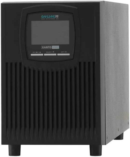 Zasilacz awaryjny UPS Online USV-Systeme Xanto 1000 VA (1000 W) Black (4026908003673) - obraz 1