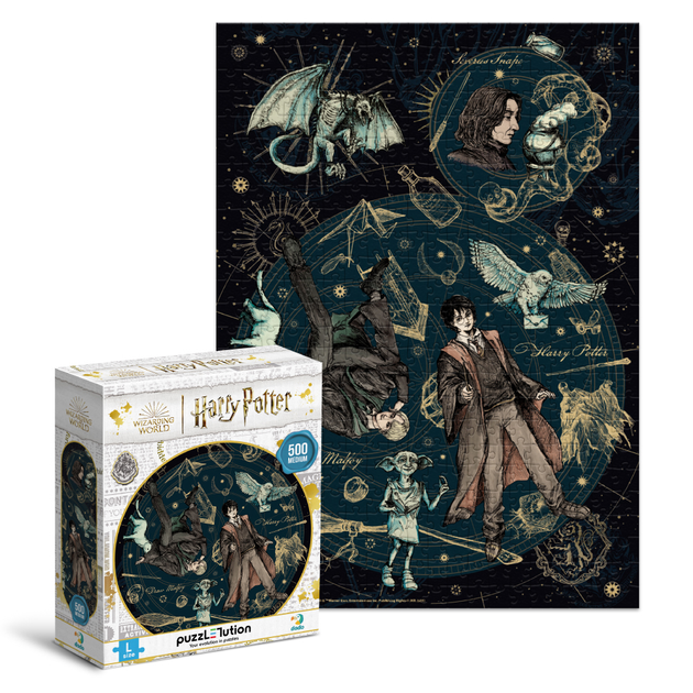 Пазл "Medium-L Harry Potter. Відданий. Легенда. Гордий", 500 елементів DoDo (4823115908803) - зображення 2