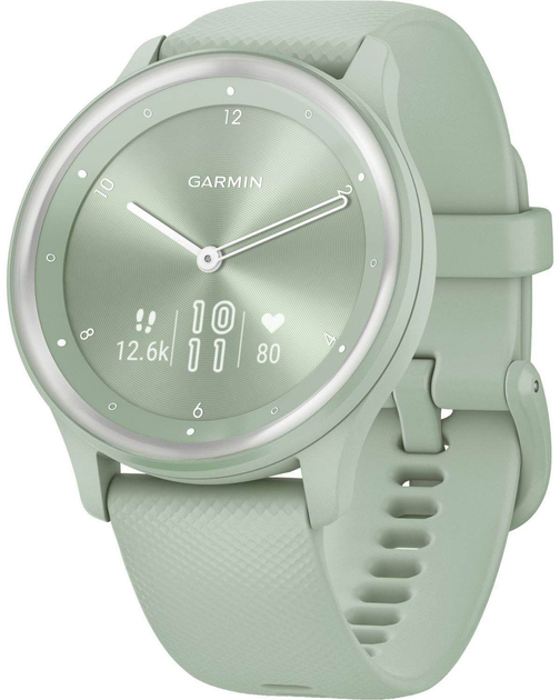 Smartwatch Garmin Vivomove Sport Silicone Agave Mint (010-02566-03) - obraz 1