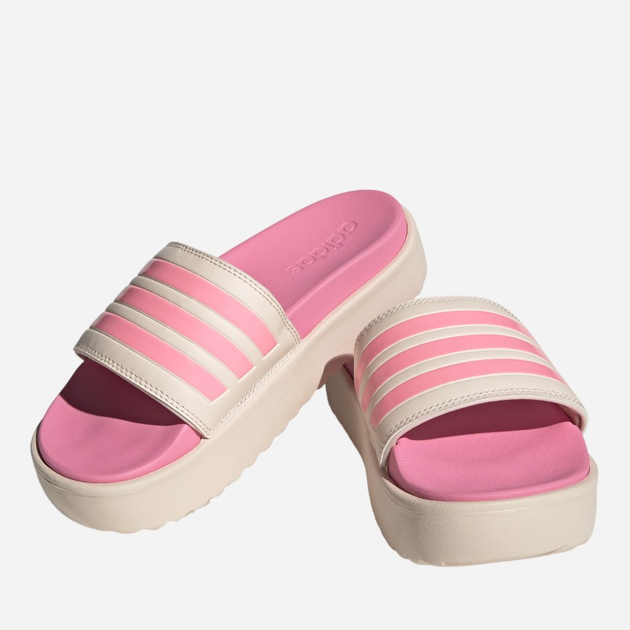 Klapki męskie Adidas Adilette Platform HP9409 44.5 Różowe (4066748822140) - obraz 2