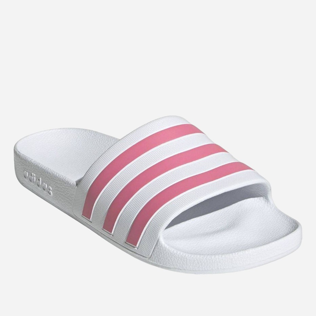 Klapki damskie sportowe adidas Adilette Aqua GZ5237 38 Białe z czerwonym (4064047711646) - obraz 3