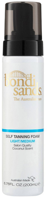 Pianka do samoopalania Bondi Sands Self Tanning Foam Light-Medium 200 ml (850278004053) - obraz 1