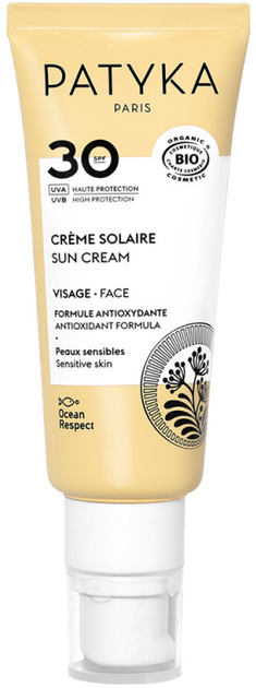 Сонцезахисний крем Patyka Creme Solaire Visage SPF30 40 мл (3700591968907) - зображення 1