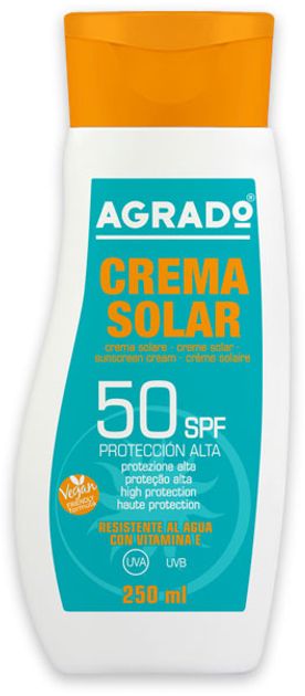 Krem przeciwsłoneczny Agrado Crema Solar Spf50 250 ml (8433295087104) - obraz 1