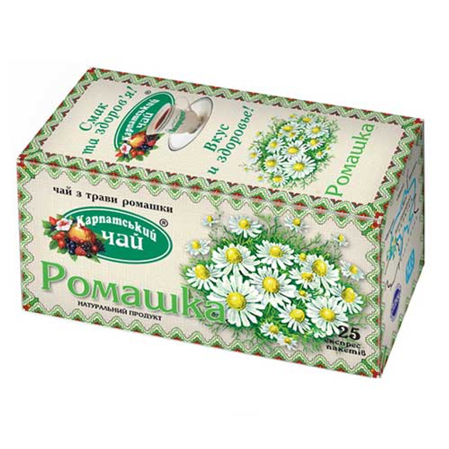 Чай пакетированный Карпатский Ромашка 25 шт. (210058) - изображение 1
