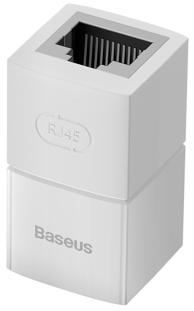 Конектор Baseus AirJoy RJ-45 Cat 6 10 шт White (B00131100211-00) - зображення 1