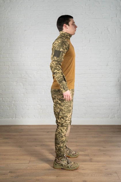 Тактична форма убакс та штани з наколінниками CoolMax ріп-стоп tactical Піксель Койот (570) , 2XL - зображення 2