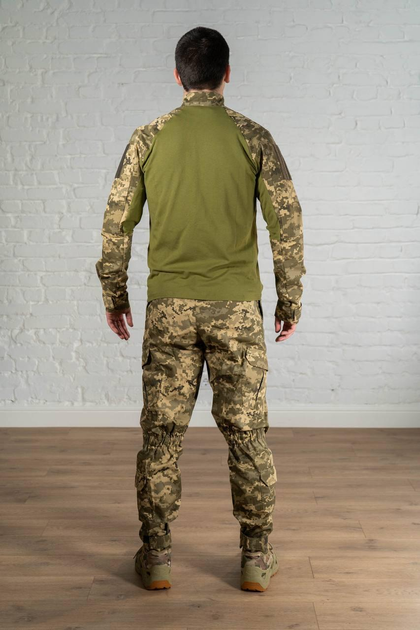 Тактическая форма убакс со штанами tactical рип-стоп ХБ Олива Пиксель (579) , 3XL - изображение 2