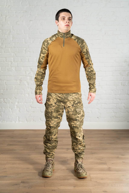 Форма армейская убакс со штанами tactical coolmax рип-стоп Пиксель Койот (575) , L - изображение 1