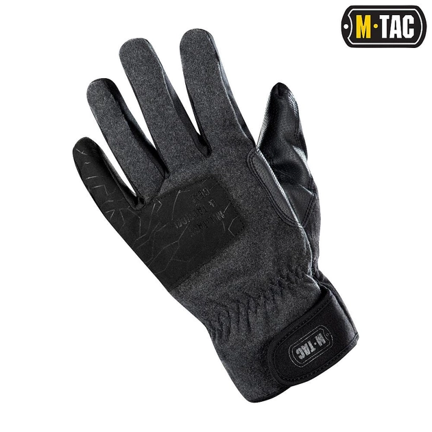 M-Tac рукавички зимові Extreme Tactical Dark Grey S - зображення 2