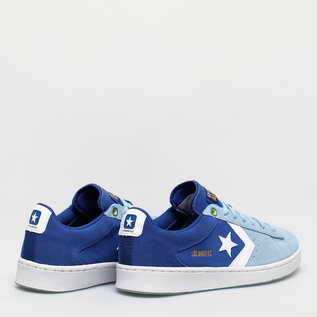 Tenisówki męskie do kostki Converse Pro Leather Gold Standard - Rubber Rand 170239C 46 Błękitne (194432709874) - obraz 5