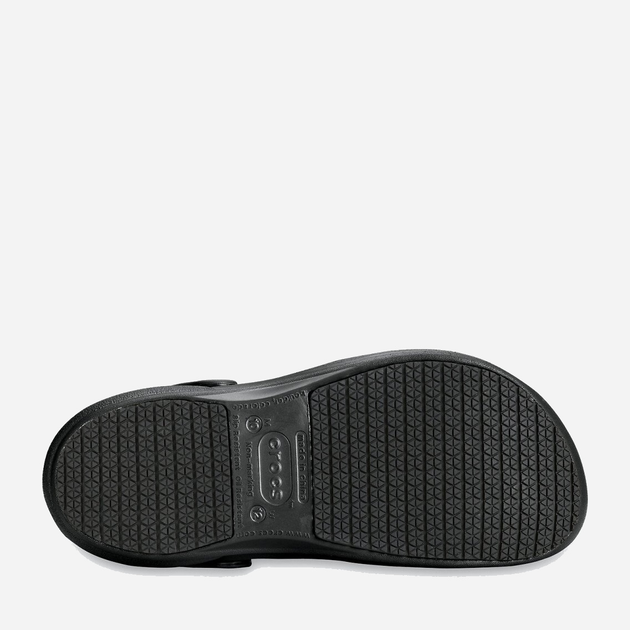 Chodaki męskie Crocs Bistro 10075-001-M9 42-43 27 cm Czarne (883503071148_1) - obraz 6