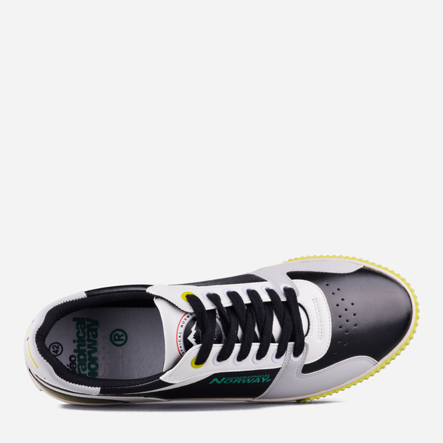 Sneakersy męskie do kostki Geographical Norway GNM21103-01 40 Czarne (8445377017053) - obraz 4
