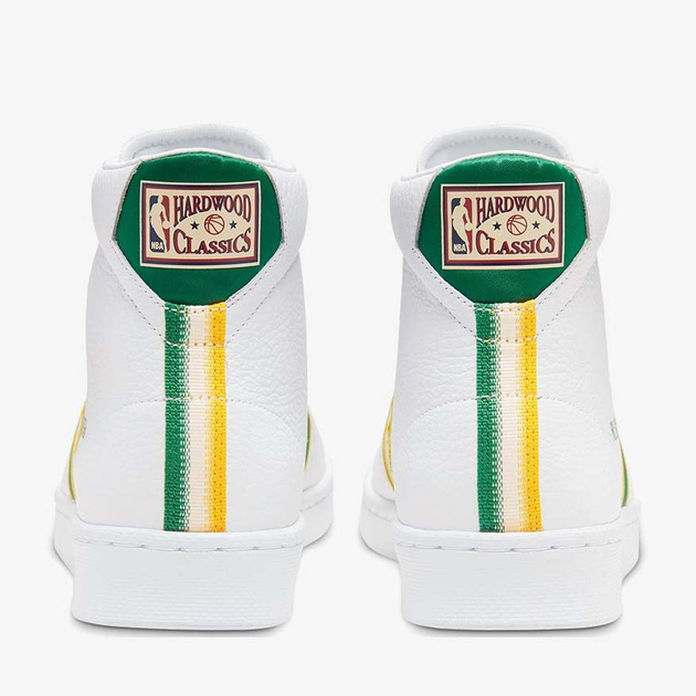 Чоловічі кеди високі Converse Pro Leather Mid 167061C 42 26.5 см Білі (888757766451) - зображення 4