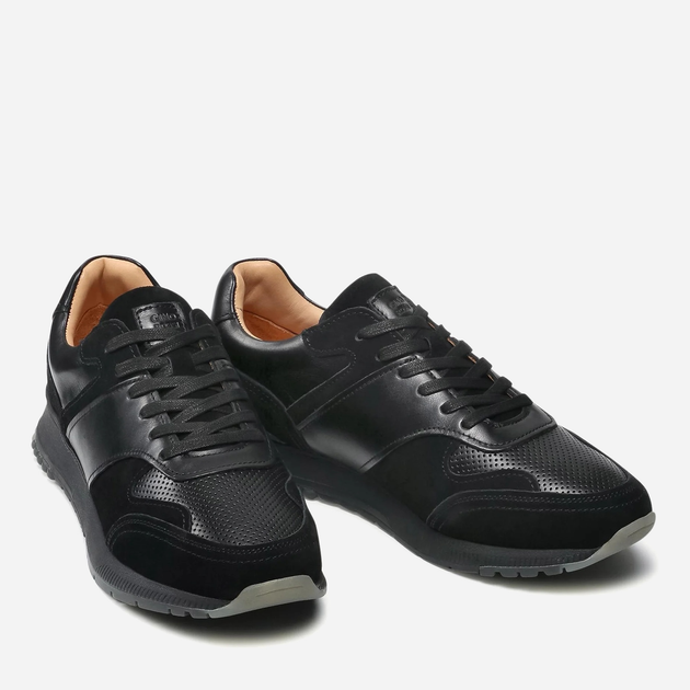 Buty sportowe męskie Gino Rossi 120AM0899 44 29.4 cm Czarne (5903698944821) - obraz 3