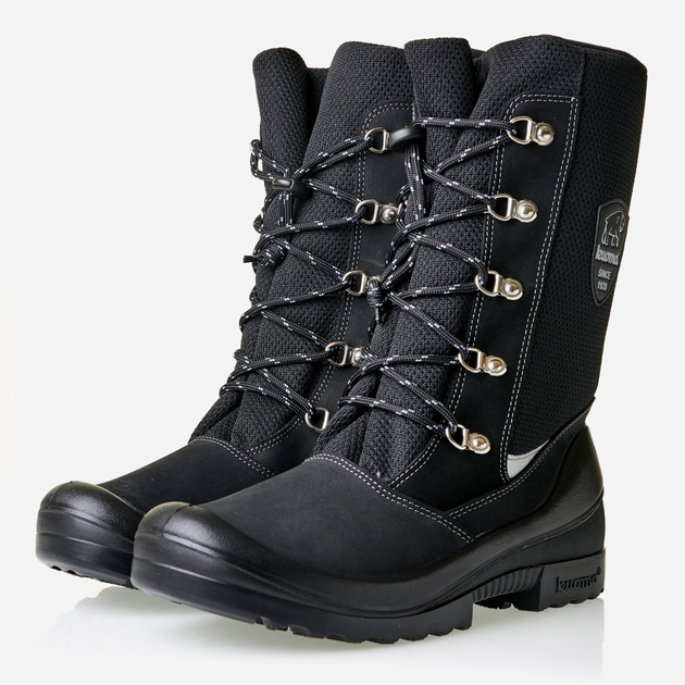 Чоловічі чоботи високі Kuoma Ricky black 1716-03 44 28.7 см Чорні (6410901808447) - зображення 2