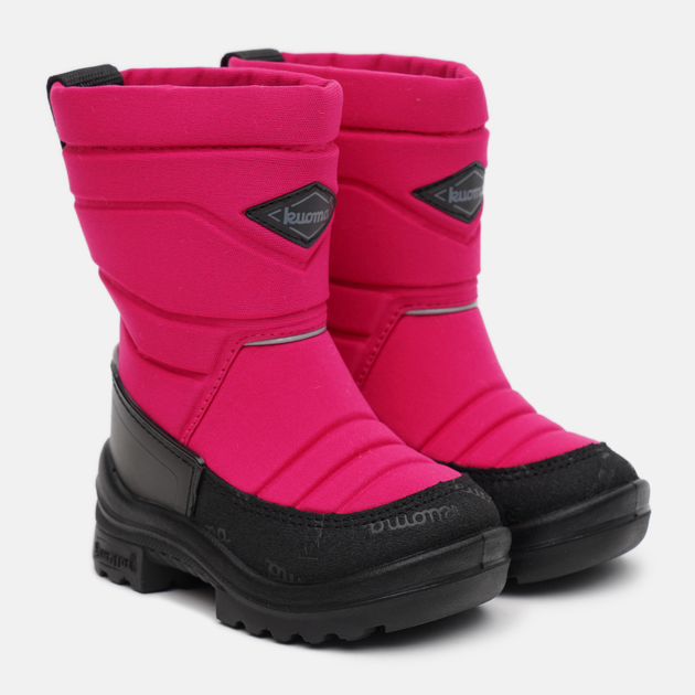 Дитячі зимові чоботи-дутики для дівчинки Kuoma Putkivarsi 1203-37 27 17.5 см Рожеві (6410901151277) - зображення 2