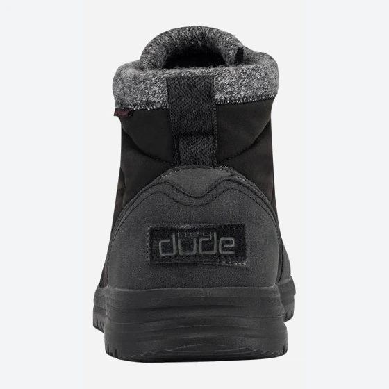 Zimowe trzewiki męskie ocieplane Hey Dude 113334938 43 (10US) 28.3 cm Czarne (8057143029278) - obraz 6