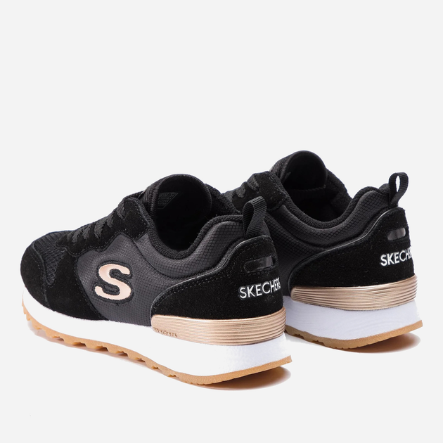 Жіночі кросівки Skechers Retros-Og 85-Goldn G 111-BLK 37 (7US) 24 см Чорні (889110638767) - зображення 5