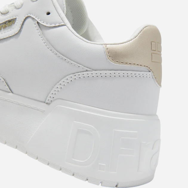 Жіночі кеди низькі D.Franklin Court Basic DFSH321080 37 (6US/4UK) 24 см Білі (8445333381266) - зображення 5