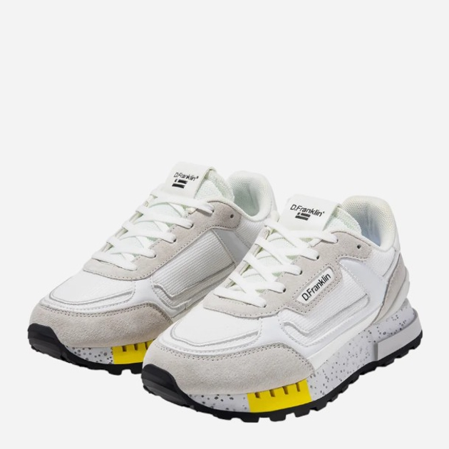 Buty sportowe damskie D.Franklin Vibla Zig DFSH378001-WHIT 39 (8US/6UK) 25.3 cm Białe (8445333390466) - obraz 3