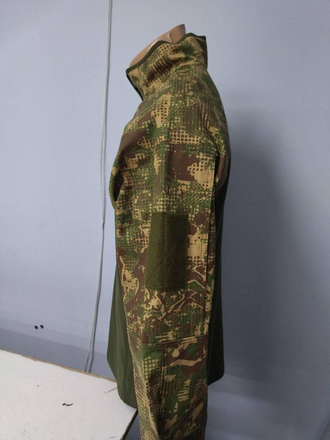 Тактическая рубашка убакс ubacs мужская боевая военная рубашка для ЗСУ размер 44 цвет хищник - изображение 2