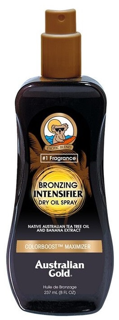 Олійка для засмаги Australian Gold Bronzing Intensifier Dry Oil Spray 237 мл (0054402700280) - зображення 1