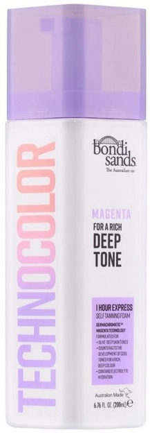 Мус-автозасмага Bondi Sands TechnoColor Magenta For Rich Deep Tone 200 мл (0810020173796) - зображення 1