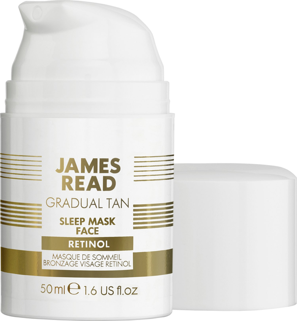 Маска для обличчя James Read Gradual Tan Sleep Mask Retinol з ефектом засмаги нічна 50 мл (5000444072644) - зображення 2