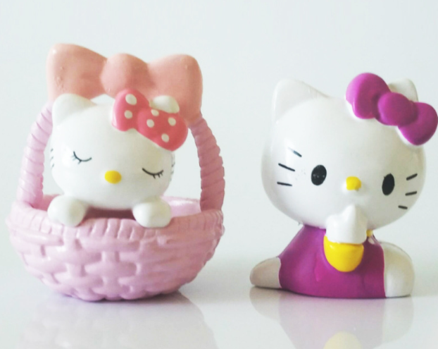 Набор фигурок Куроми (Kuromi ) геншен, манги, hello kitty, Санрио Китти , Мелоди игровые наборы 6шт (AN)31203 - изображение 6