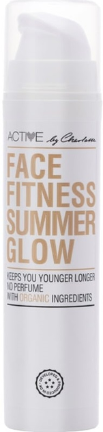 Krem do twarzy Active By Charlotte Face Fitness Summer Glow antystarzeniowy samoopalający 50 ml (5711914185572) - obraz 1