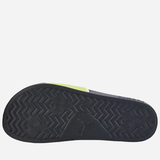 Чоловічі шльопанці Puma Leadcat 2.0 Shower Limepunch-Puma White- 384140-04 39 Чорні (4065449313377) - зображення 5