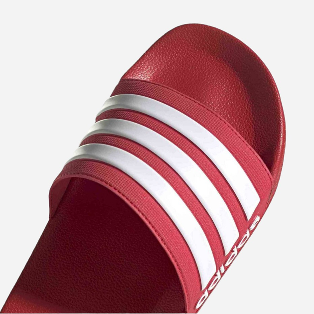 Жіночі шльопанці adidas Adilette Shower FY7815 37 Червоні з білим (4064039599832) - зображення 6