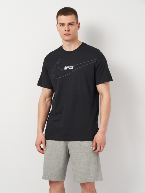 Футболка длинная мужская Nike Nike M Nsw Tee Lbr Big Swoosh FQ3785-010 ...