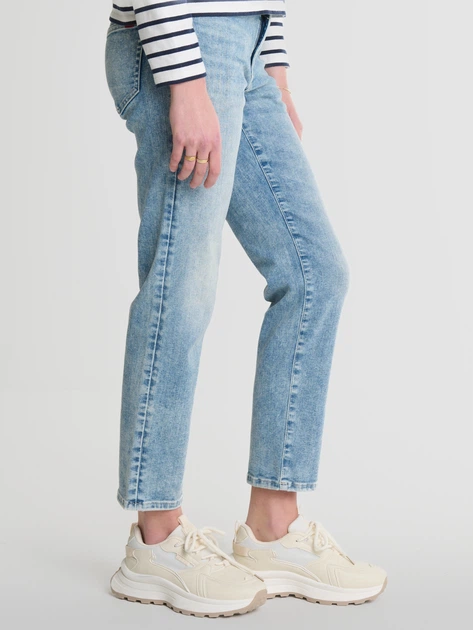 Jeansy regular fit damskie Big Star Adela Cropped W27L30 Niebieskie (5900714707064) - obraz 3