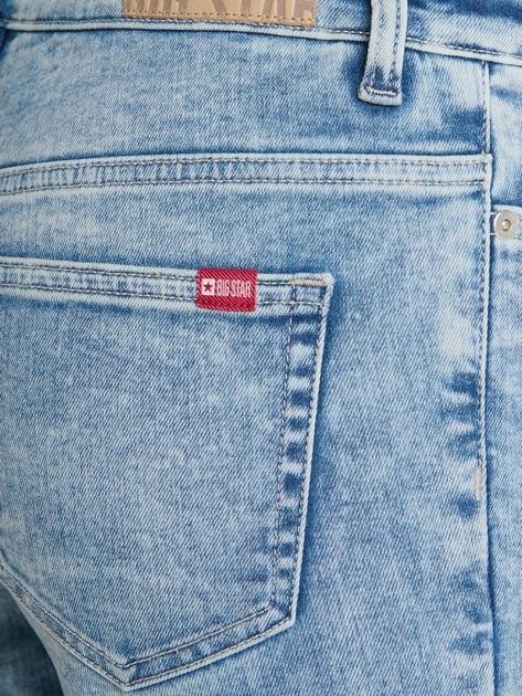 Jeansy regular fit damskie Big Star Adela Cropped W27L30 Niebieskie (5900714707064) - obraz 6