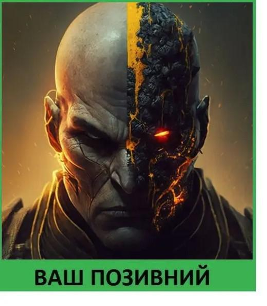 Шеврон патч "Палаюча лють" на липучці велкро - зображення 1