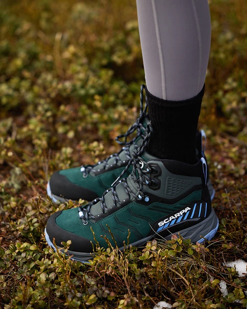 Женские ботинки высокие для треккинга с Gore-Tex Scarpa Rush
