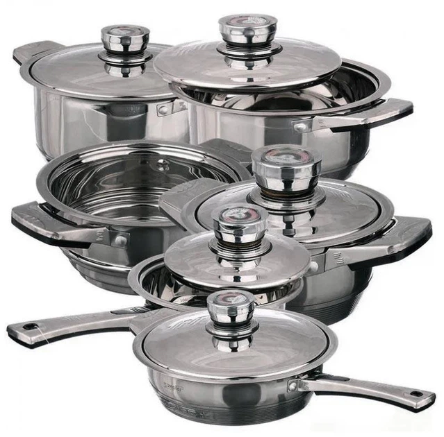 Универсальный набор кастрюль Z.P.T. International Z.P.-1719 19