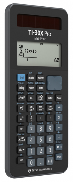 Kalkulator Texas Instruments TI-30X Pro Mathprint Scientific (TI-30XPROMPFC) - obraz 2