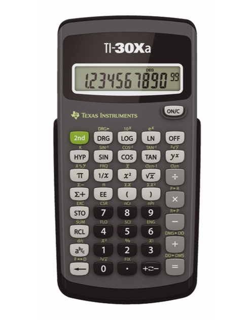 Калькулятор Texas Instruments TI-30Xa Scientific calculator (TI-30Xa ...