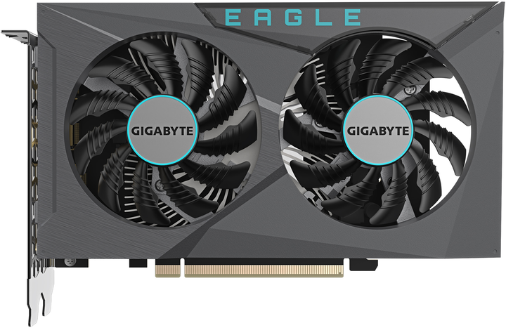 Відеокарта Gigabyte PCI-Ex GeForce RTX 3050 Eagle OC 6GB GDDR6 (96bit) (1500/14000) (2 х HDMI, 2 x DisplayPort) (GV-N3050EAGLE OC-6GD) - зображення 1